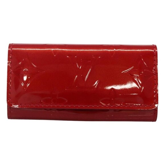 LOUIS VUITTON Vernis Multicles 4 Key Case Pomme D'amour M91976 LV Auth 129271V - Picture 2 of 16